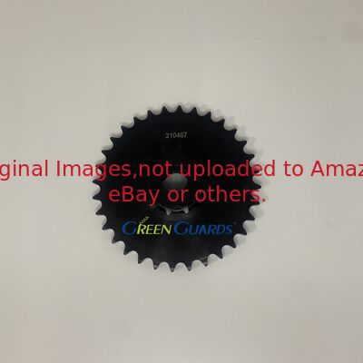 लॉन उपकरण पार्ट्स डबल स्प्रोकेट 32 दांत और 12 दांत G210407 मिलक्रीक 3100/3200 टर्फ टाइगर स्प्रेडर्स के लिए फिट बैठता है