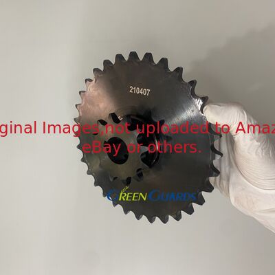 लॉन उपकरण पार्ट्स डबल स्प्रोकेट 32 दांत और 12 दांत G210407 मिलक्रीक 3100/3200 टर्फ टाइगर स्प्रेडर्स के लिए फिट बैठता है