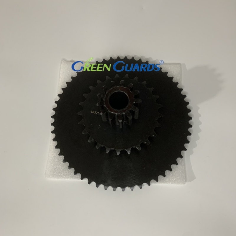 OEM मानक पिनियन डबल स्प्रोकट G663703 टर्फको मशीन के लिए लॉन उपकरण प्रतिस्थापन भागों