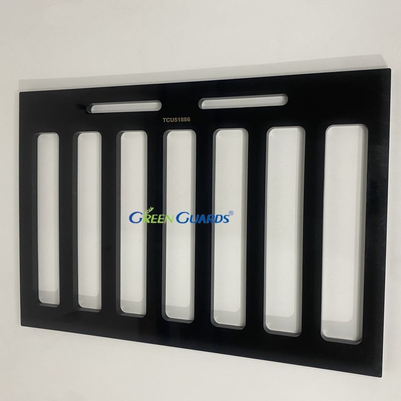 लॉन मूवर पार्ट्स टाइन होल्डर गार्ड, 4 टाइन इनसाइड GTCU51886 जॉन डीरे ट्रैक्टर-माउंटेड एरेटर्स में फिट बैठता है